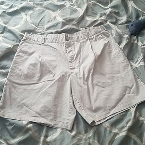 Nike mens golf shorts tan size 42